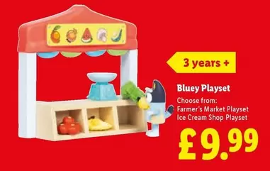 Farmer's Market - Bluey Playset