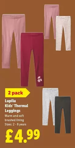 Kids' Thermal Leggings