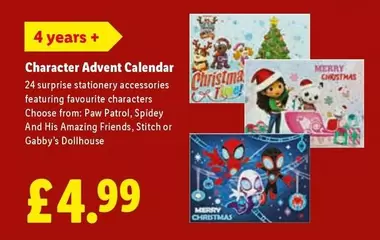 Character Advent Calendar
