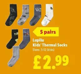 Kids' Thermal Socks