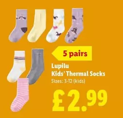 Kids' Thermal Socks