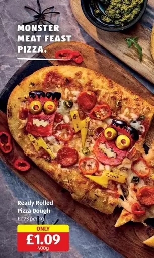 Monster - Ready Rolled Pizza Dough