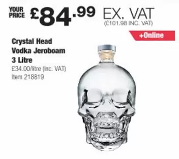 Head - Vodka Jeroboam