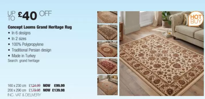Heritage - Grand  Rug