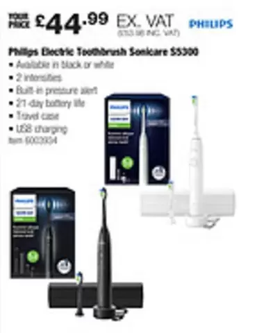Philips - Electric Toothbrush Sonicare $5300
