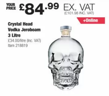 Head - Vodka Jeroboam