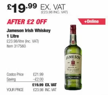 Jameson - Irish Whiskey