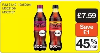 Coca Cola - Coca-Cola Zero