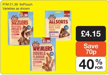 Bakers - SIZZLERS, ALLSORTS, WHIRLERS