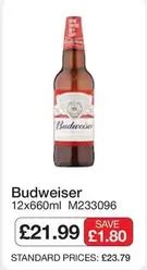 Budweiser - 12x660ml M233096