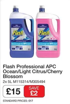 Flash - Professional APC Ocean/Light Citrus/Cherry Blossom