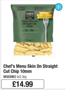 Chef - Skin On Straight Cut Chip 10mm