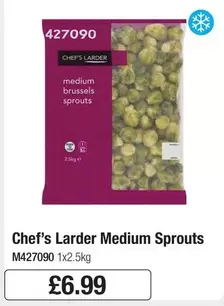 Chef's Larder - Medium Sprouts M427090