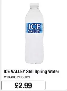 Ice Valley - Still Spring Water