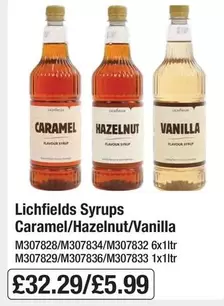 Caramel/Hazelnut/Vanilla