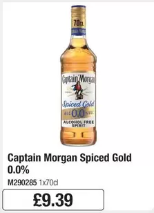 Captain Morgan's - Spiced Gold 0.0%