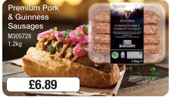 Guinness - Pork & Sausages