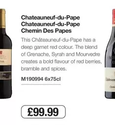 Bold - Chateauneuf-du-Pape Chemin Des Papes