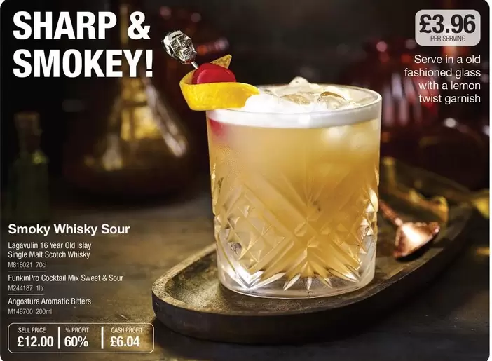 Sharp - Smoky Whisky Sour