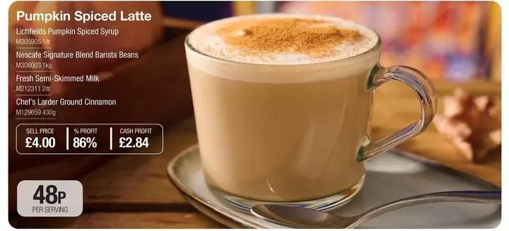 Signature - Pumpkin Spiced Latte