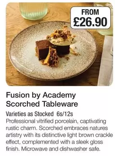 Finish - Scorched Tableware