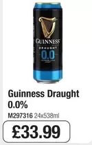 Guinness - Draught 0.0