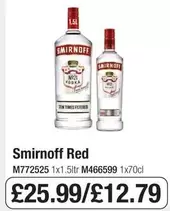 Smirnoff - Red