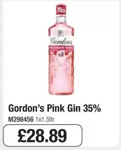Gordon's - Pink Gin 35%