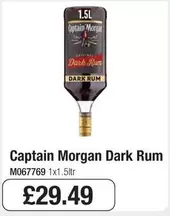 Captain Morgan's - Dark Rum