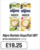 Alpro - Barista Soya/Oat UHT