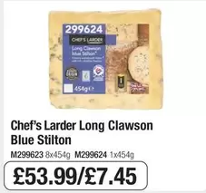 Chef's Larder - Long Clawson Blue Stilton