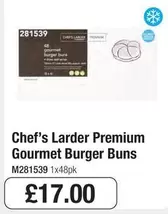 Chef's Larder - Gourmet Burger Buns