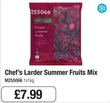Chef's Larder - Summer Fruits Mix