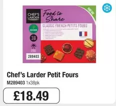 Chef's Larder - Petit Fours