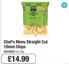 Chef - Straight Cut 10mm Chips