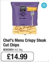 Chef - Crispy Steak Cut Chips