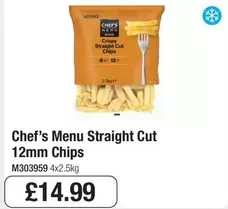 Chef - Straight Cut 12mm Chips