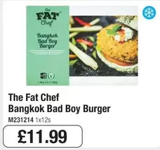 Chef - Bangkok Bad Boy Burger