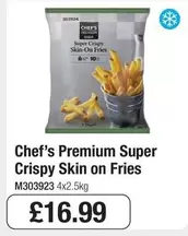 Chef - Premium Super Crispy Skin on Fries
