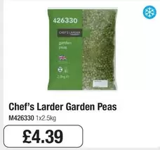 Chef's Larder - Garden Peas
