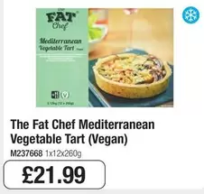 Chef - Mediterranean Vegetable Tart (Vegan)