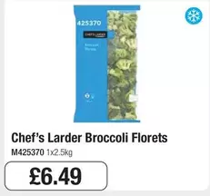 Chef's Larder - Broccoli Florets