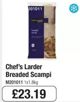 Chef's Larder - Breaded Scampi