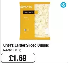 Chef's Larder - Sliced Onions