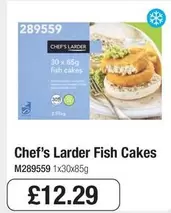 Chef's Larder - Fish Cakes