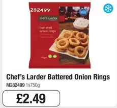 Chef's Larder - Battered Onion Rings