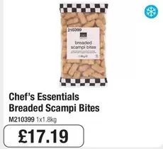 Chef's Essentials - Breaded Scampi Bites