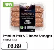 Guinness - Pork & Sausages