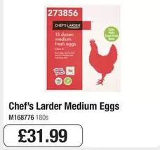 Chef's Larder - Medium Eggs