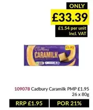 Cadbury - Caramilk PMP